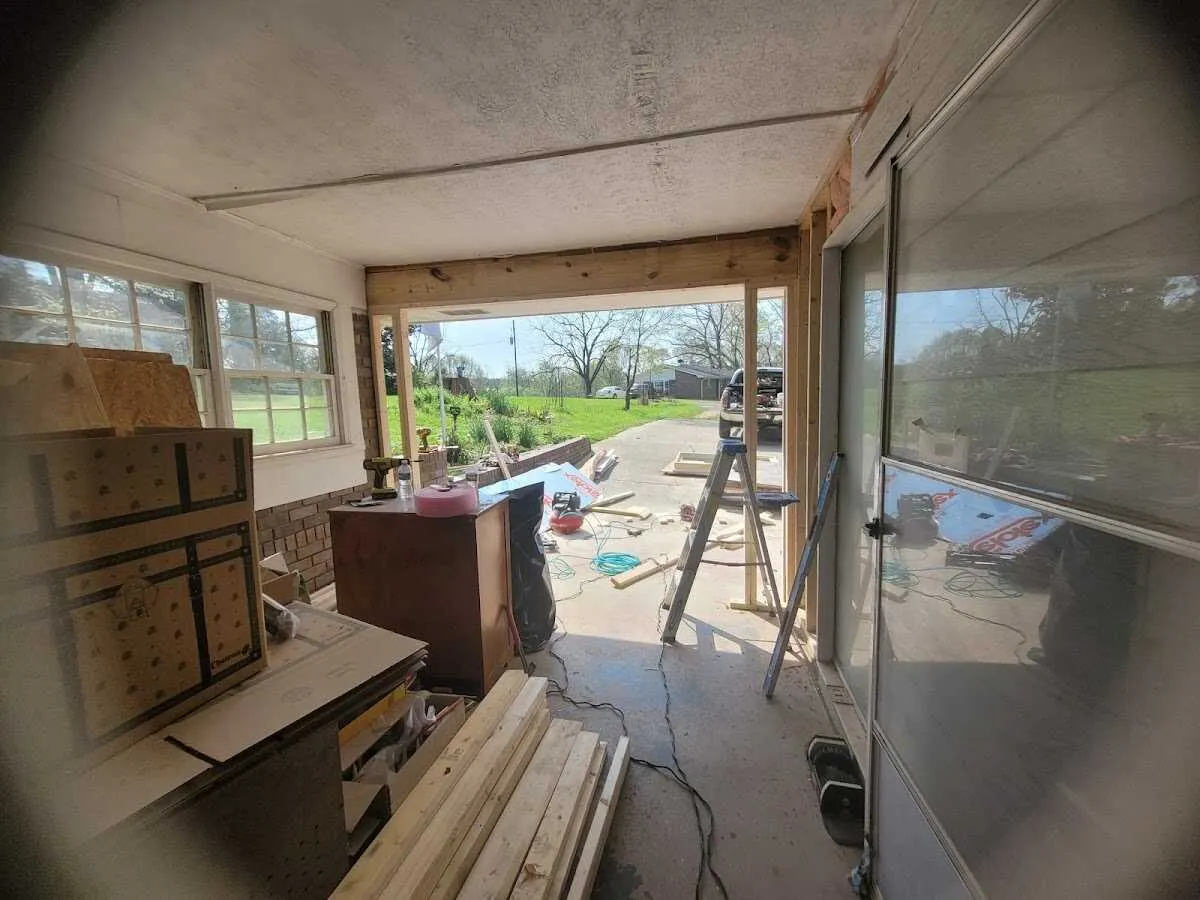 Air movers and dehumidifier for Water Mitigation Services in Alden